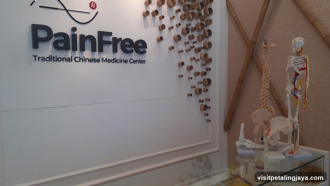 PainFree Traditional Chinese Medicine Center Interior Display