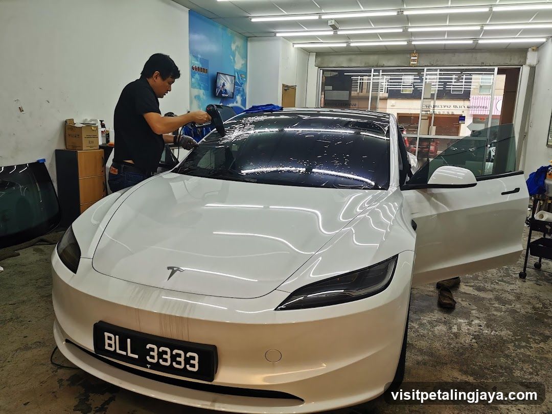 Tesla Car Detailing