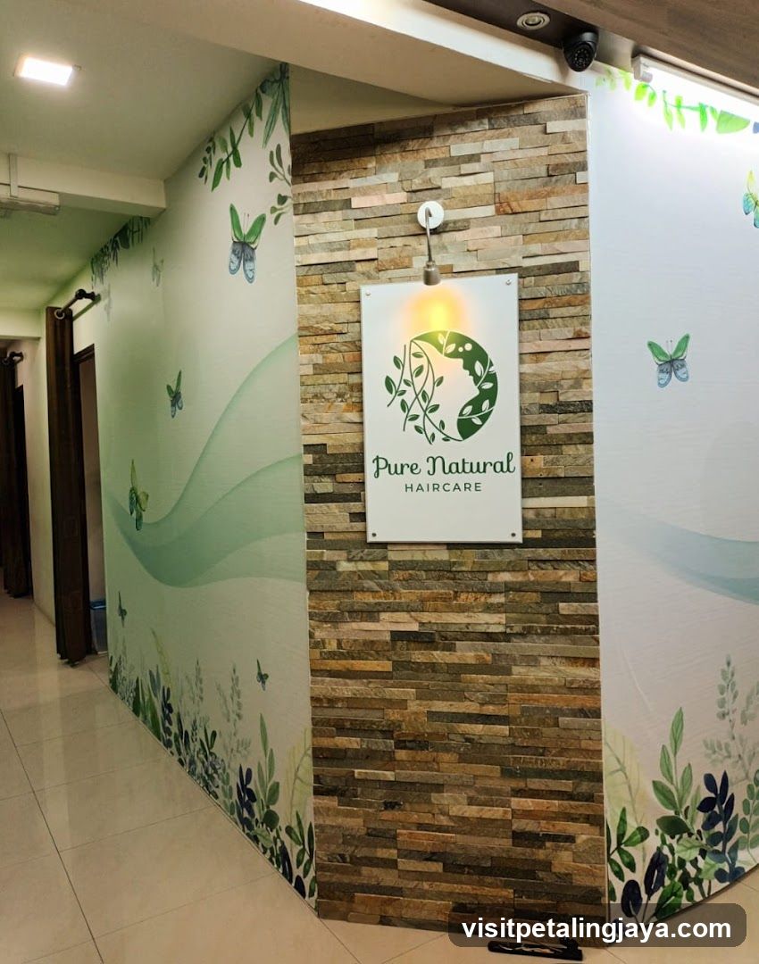 Pure Natural Haircare Interior