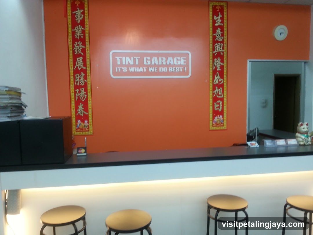 Tint Garage Interior