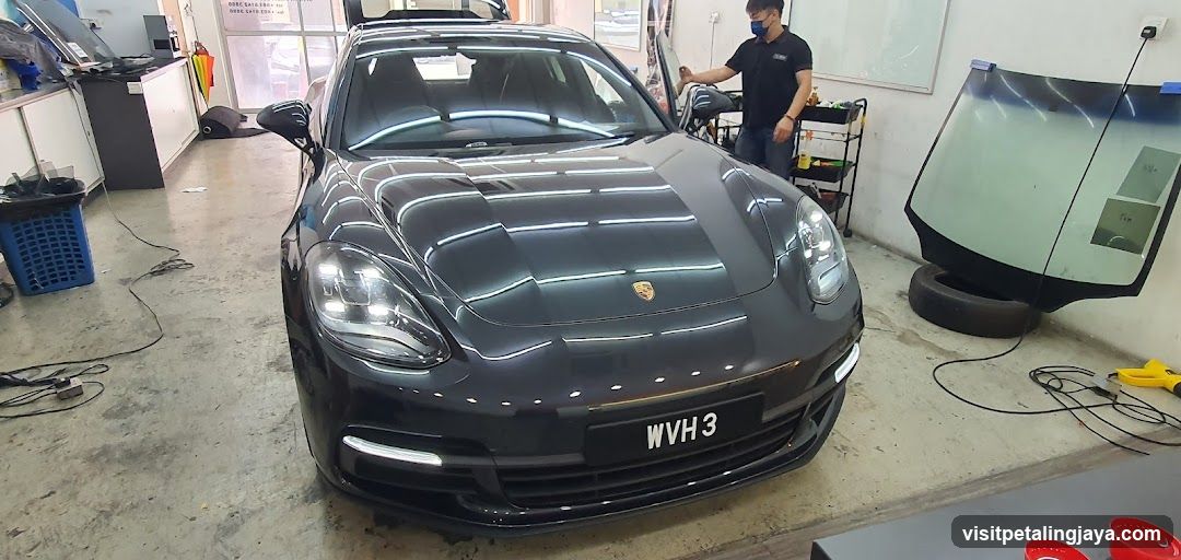 Car Detailing Shop Interior