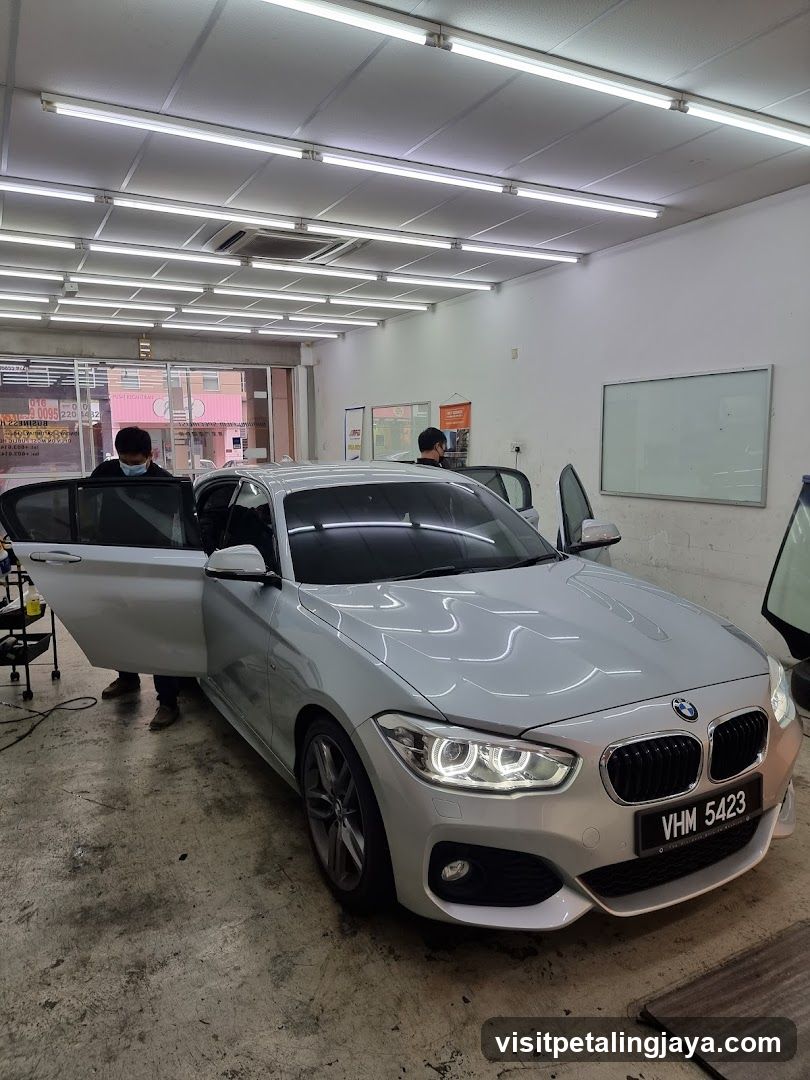 Car Detailing Shop Interior