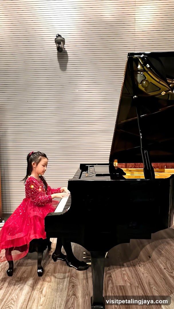 Little Girl Playing Piano
