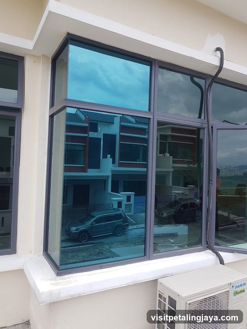 Building Exterior with Large Windows