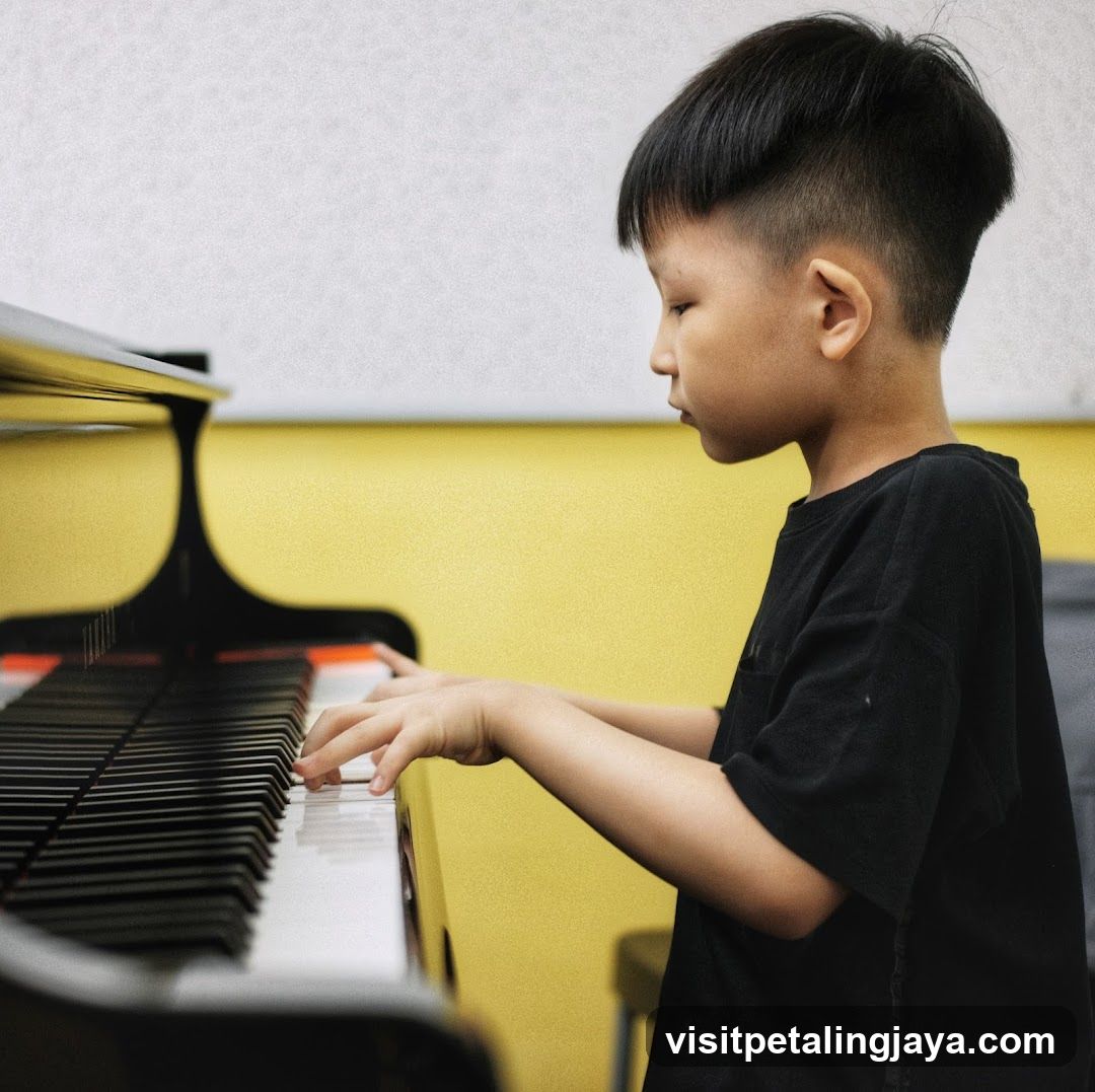 Boy Playing Piano