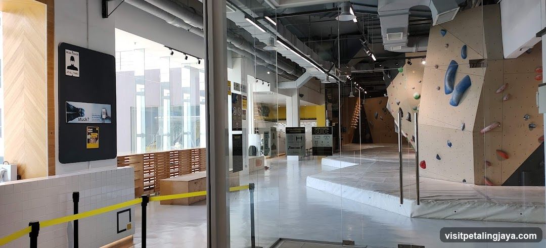 Indoor Climbing Gym Interior