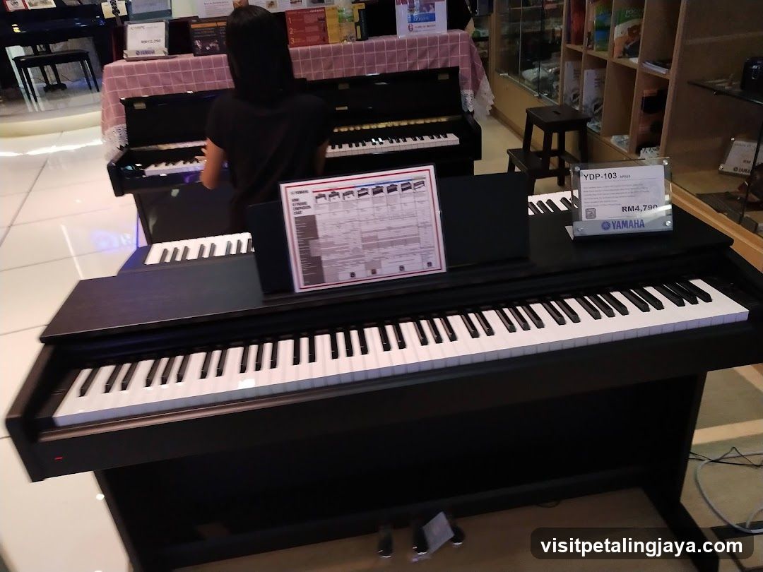 Yamaha Digital Piano Display