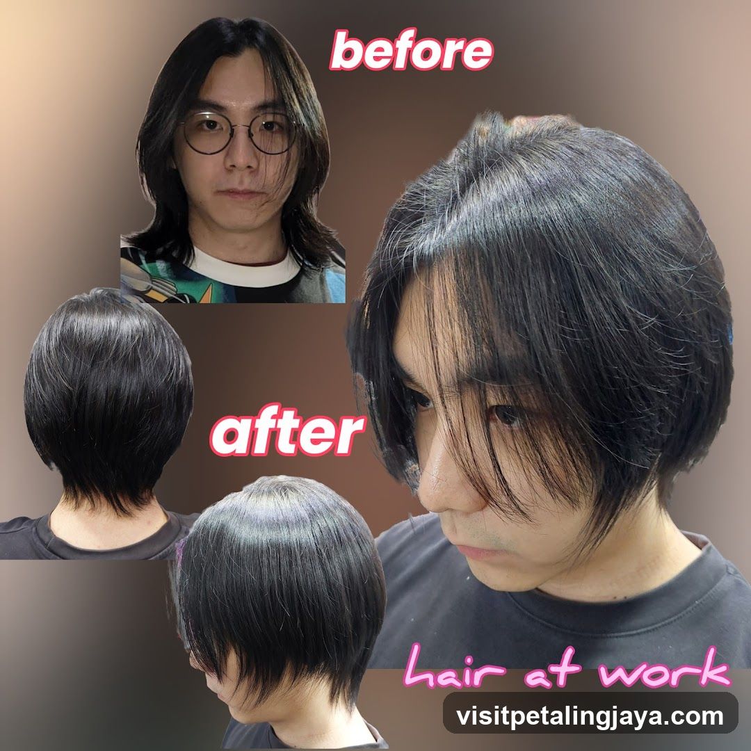 Hair Transformation Before and After