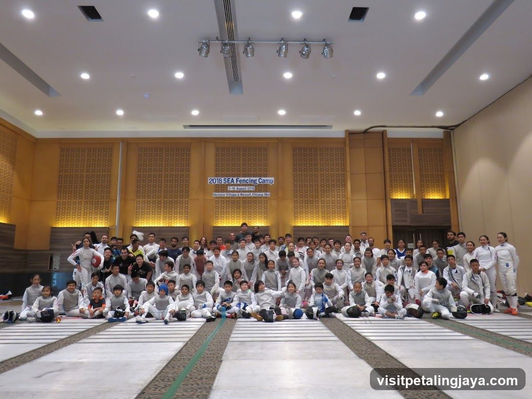 2018 SEA Fencing Camp Group Photo