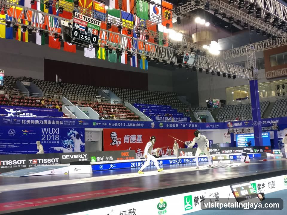Fencing Competition at Wuxi 2018
