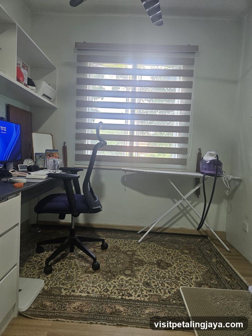 Home Office and Ironing Area