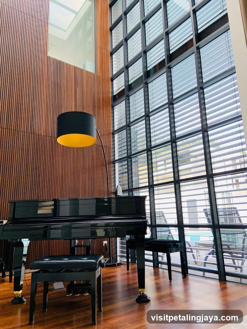 Modern Interior with Piano