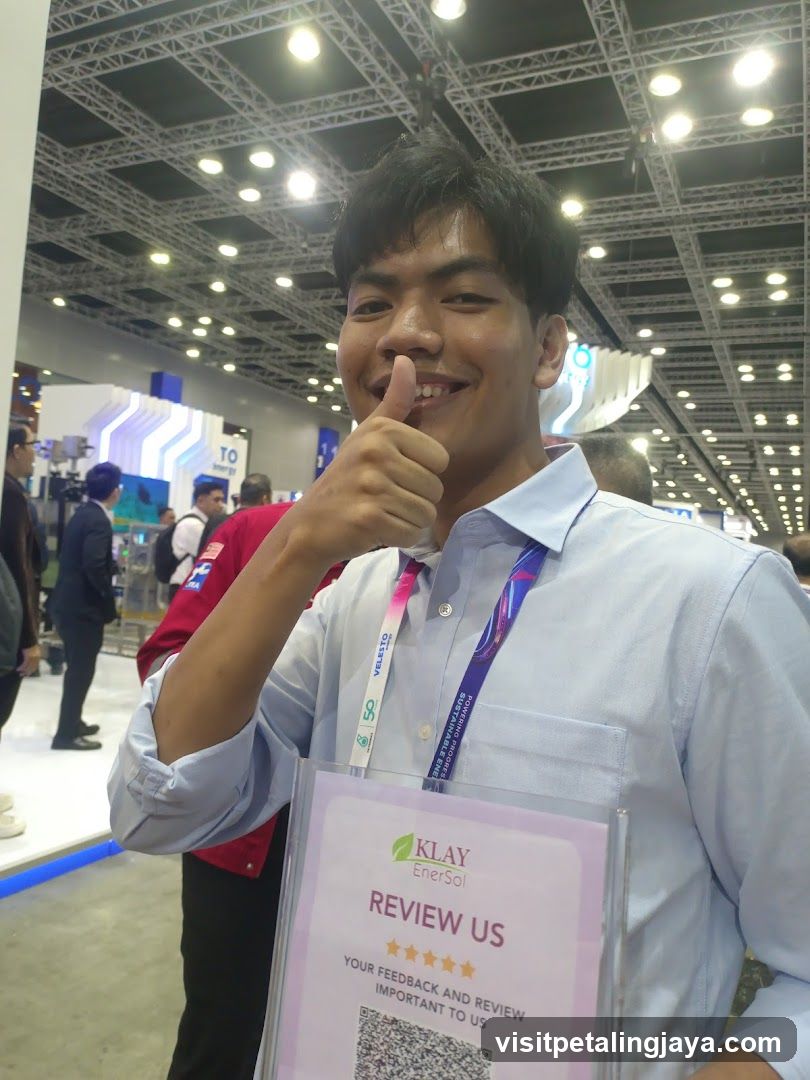 Exhibition Booth Review Sign