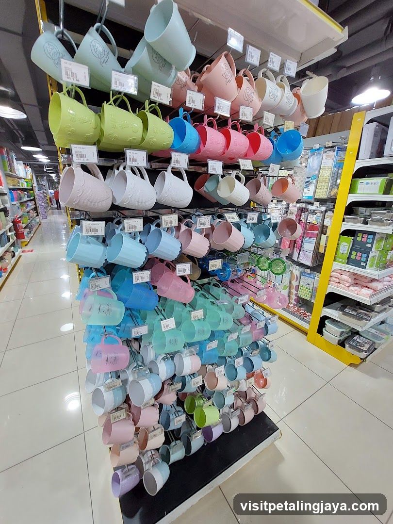 Mug Display in Store