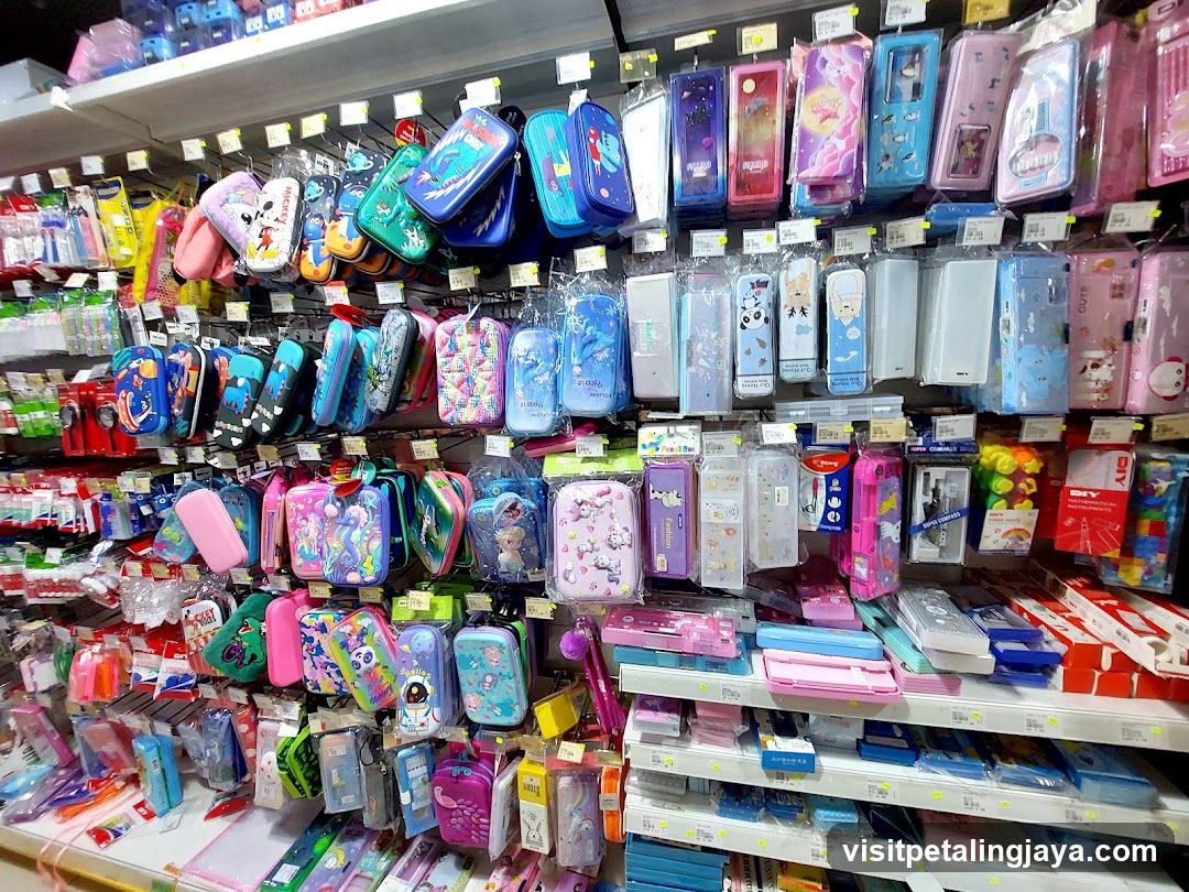 Stationery and School Supplies Display