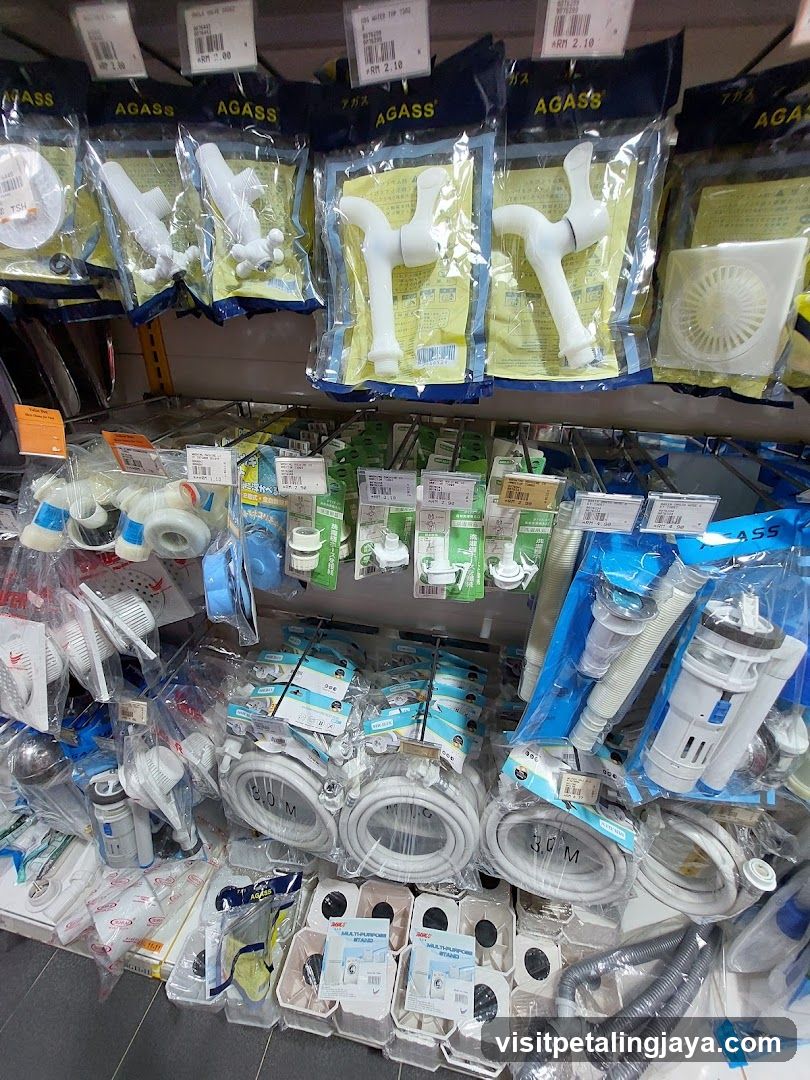 Plumbing Supplies Display