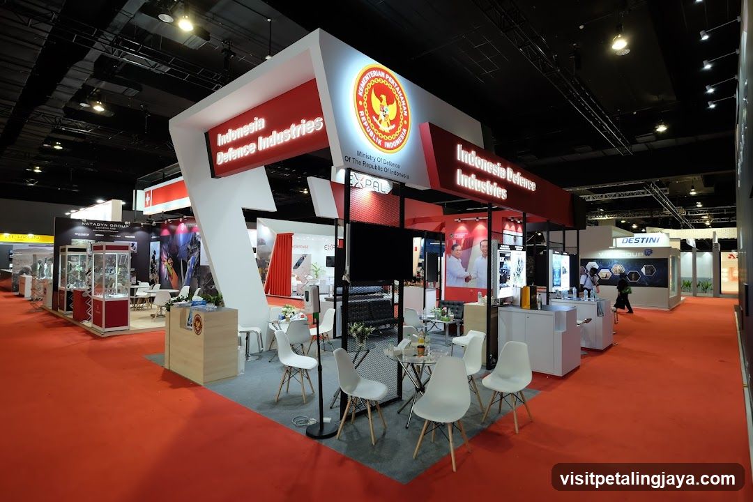 Indonesia Defence Industries Exhibition Booth