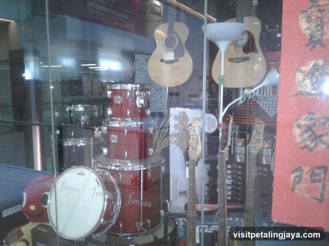 Musical Instruments Display