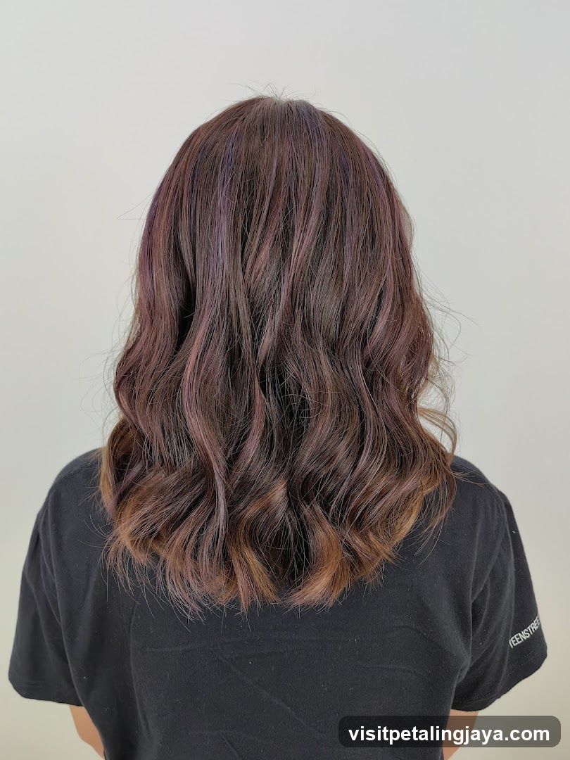 Hair Color Back View
