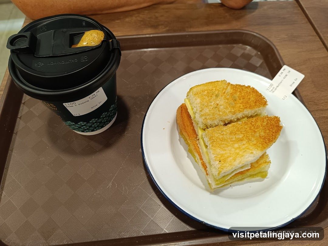 Coffee and Toast Sandwich