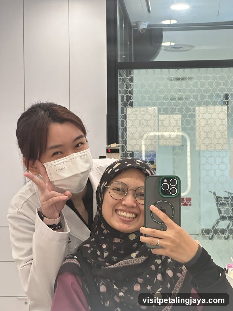 Selfie in Clinic or Office Interior