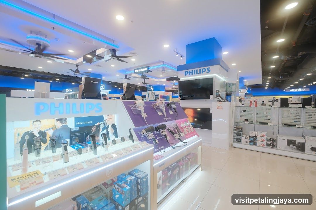 Philips Electronics Store Interior