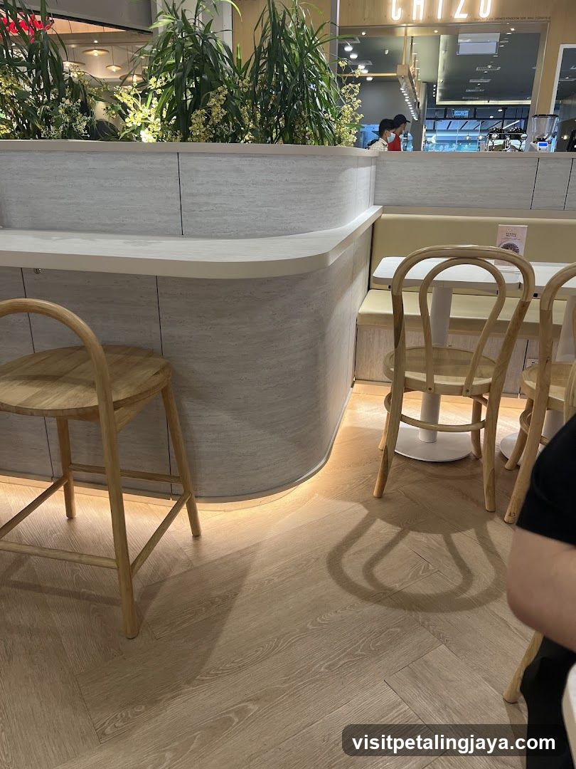 Interior of a modern cafe or restaurant