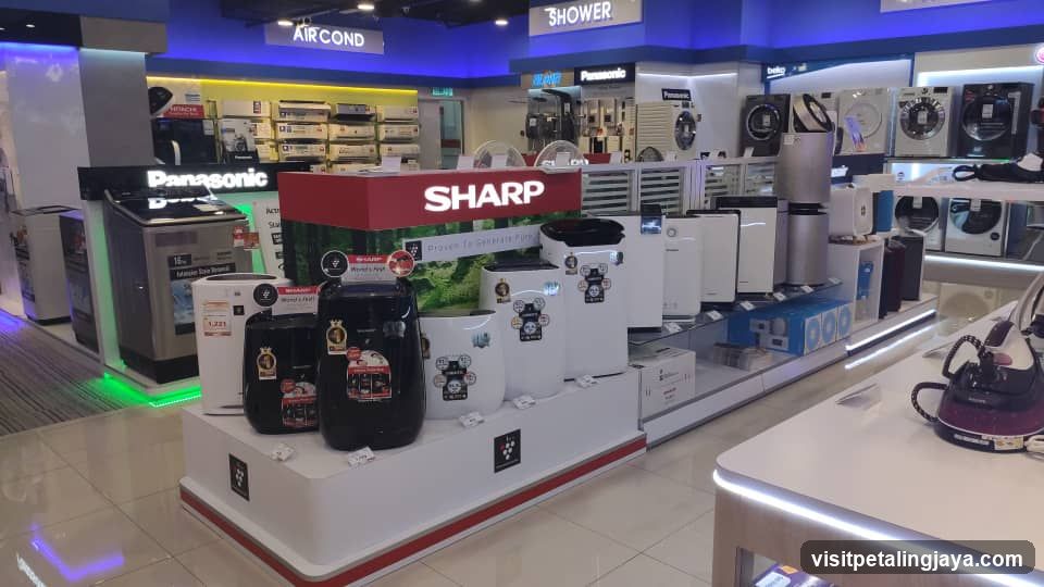 Electronics Store Interior