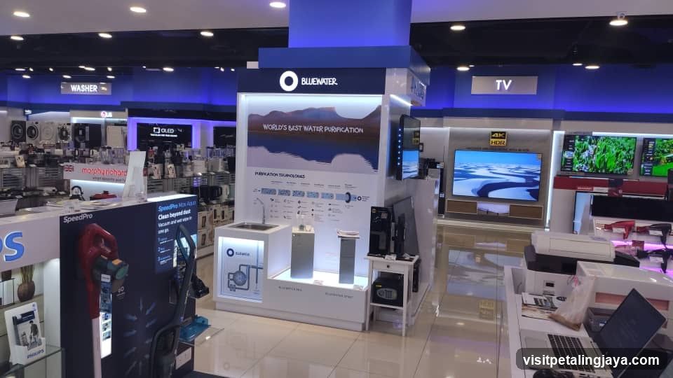 Electronics Store Interior