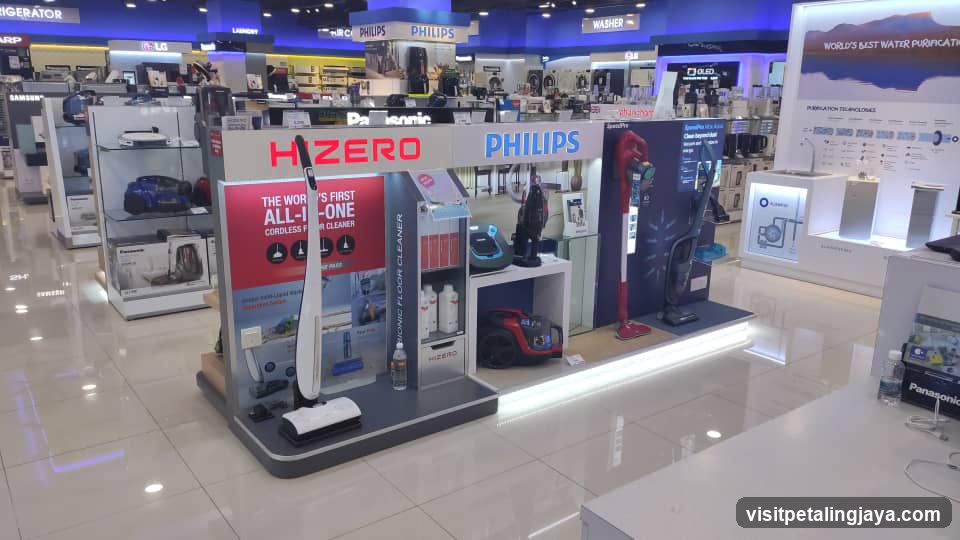Electronics Store Interior Display