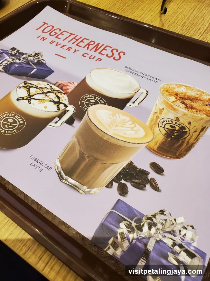Coffee Menu Display