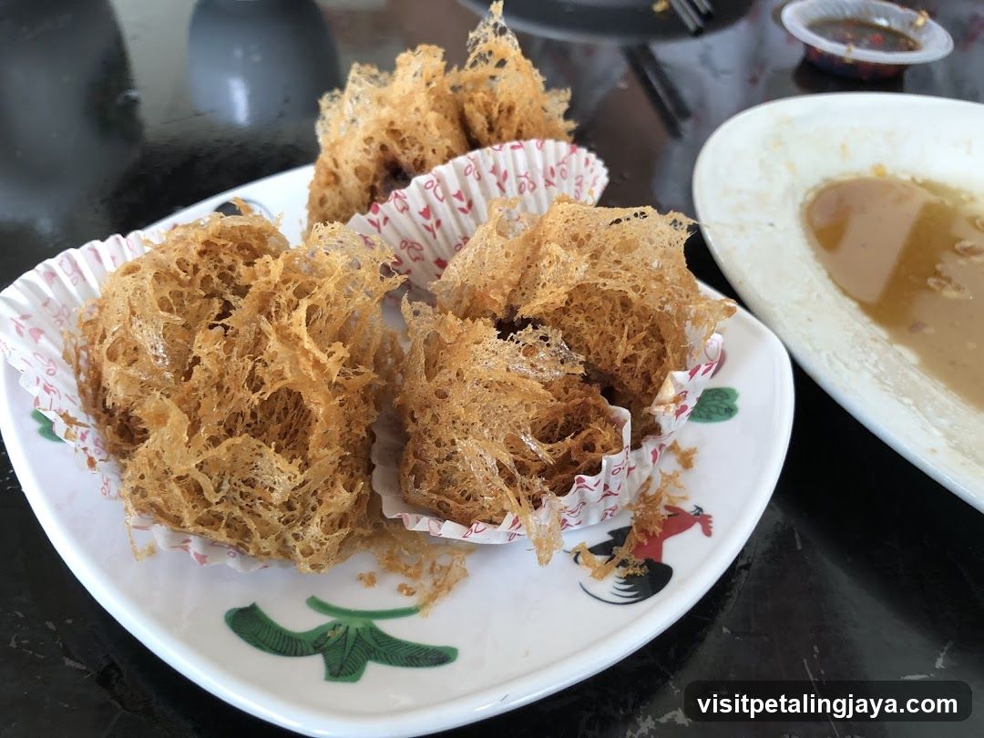 Fried Meat Floss Dessert