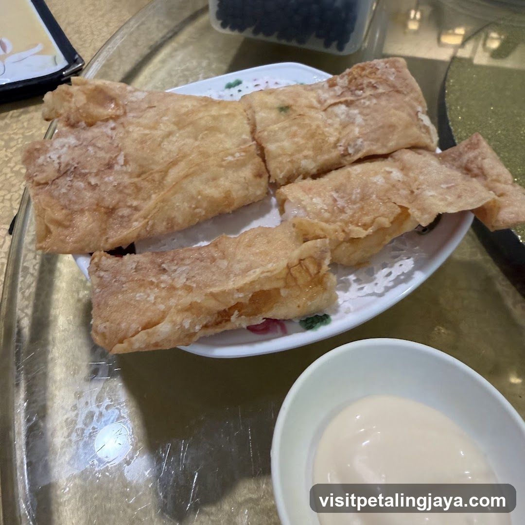 Fried Dough Snacks with Dip
