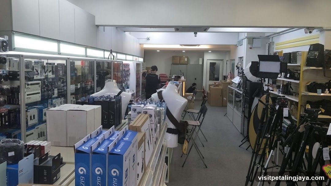 Electronics Store Interior