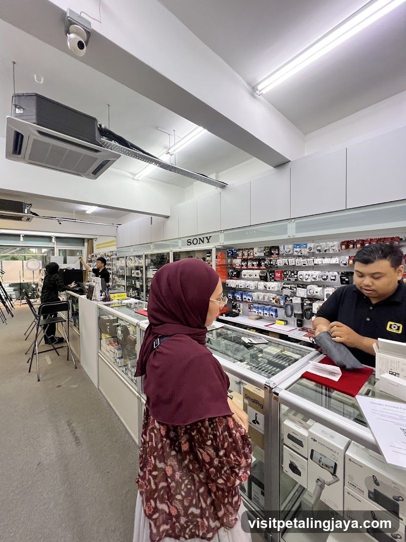 Electronics Store Interior