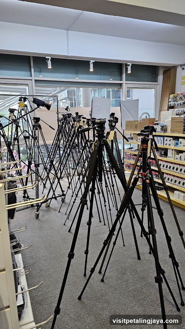 Camera Tripods Display