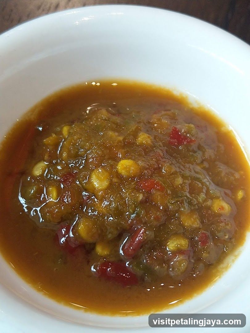 Corn and Bean Curry in Bowl