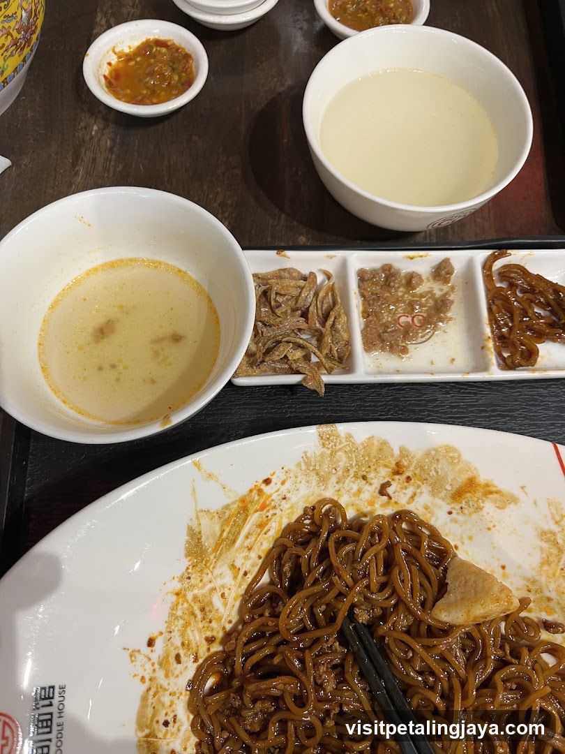 Noodle Meal with Side Dishes