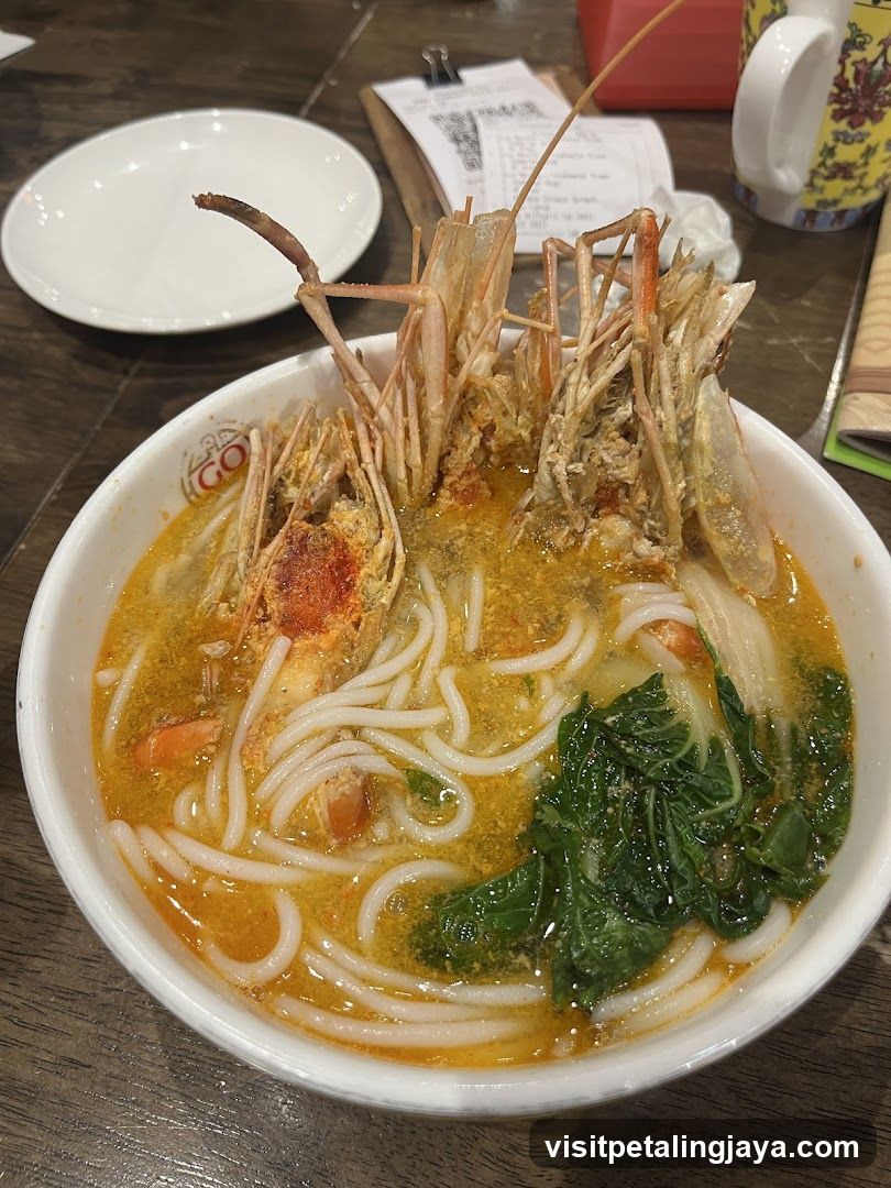 Shrimp Noodle Soup Bowl