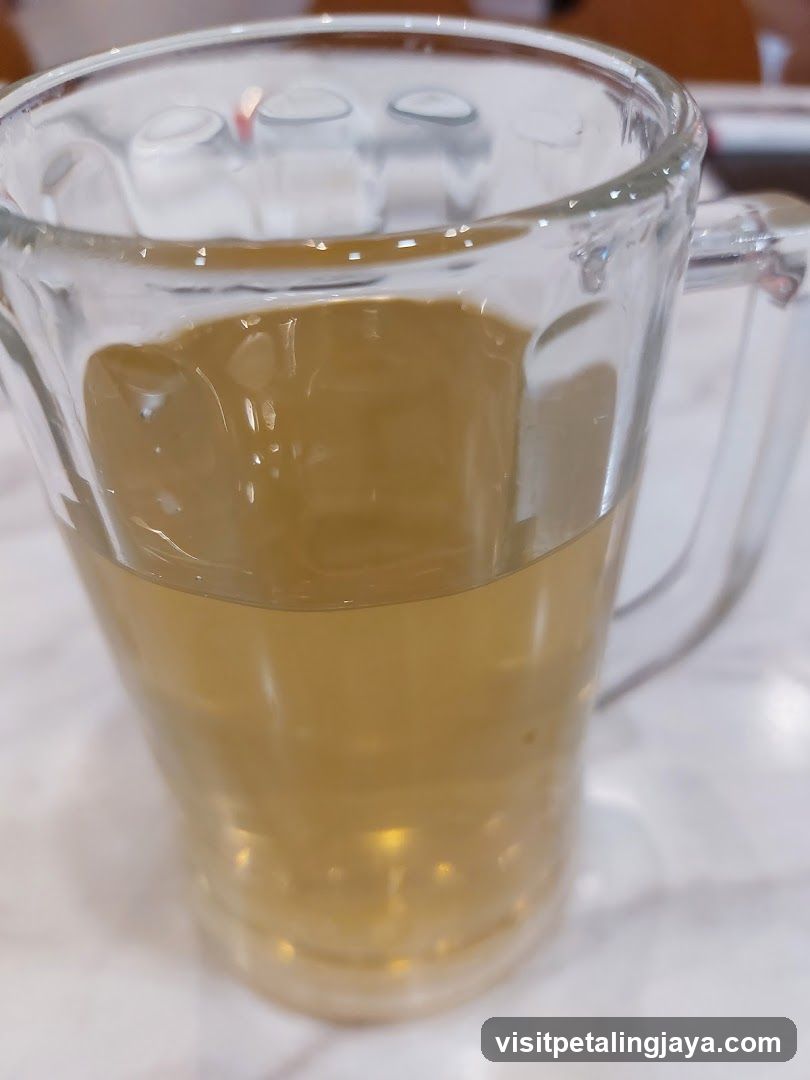 Glass Mug with Light Brown Liquid