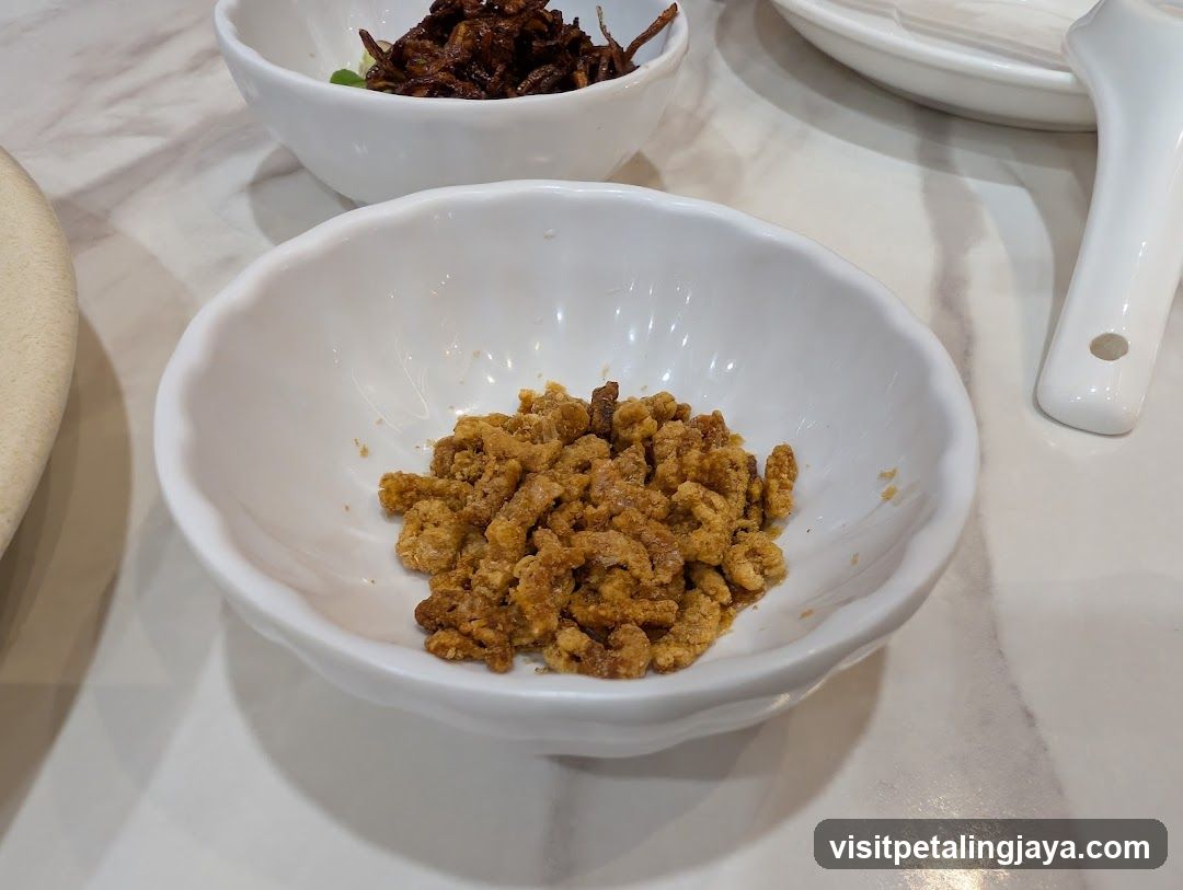 Bowl of Fried Pork Crisps