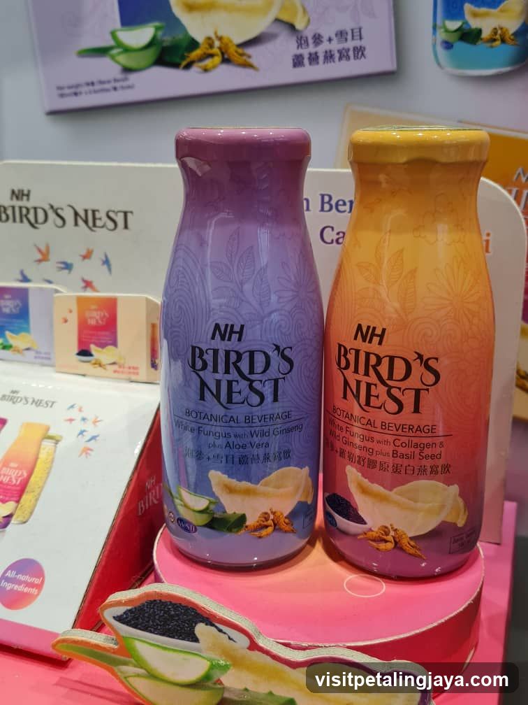NH Bird's Nest Botanical Beverages Display
