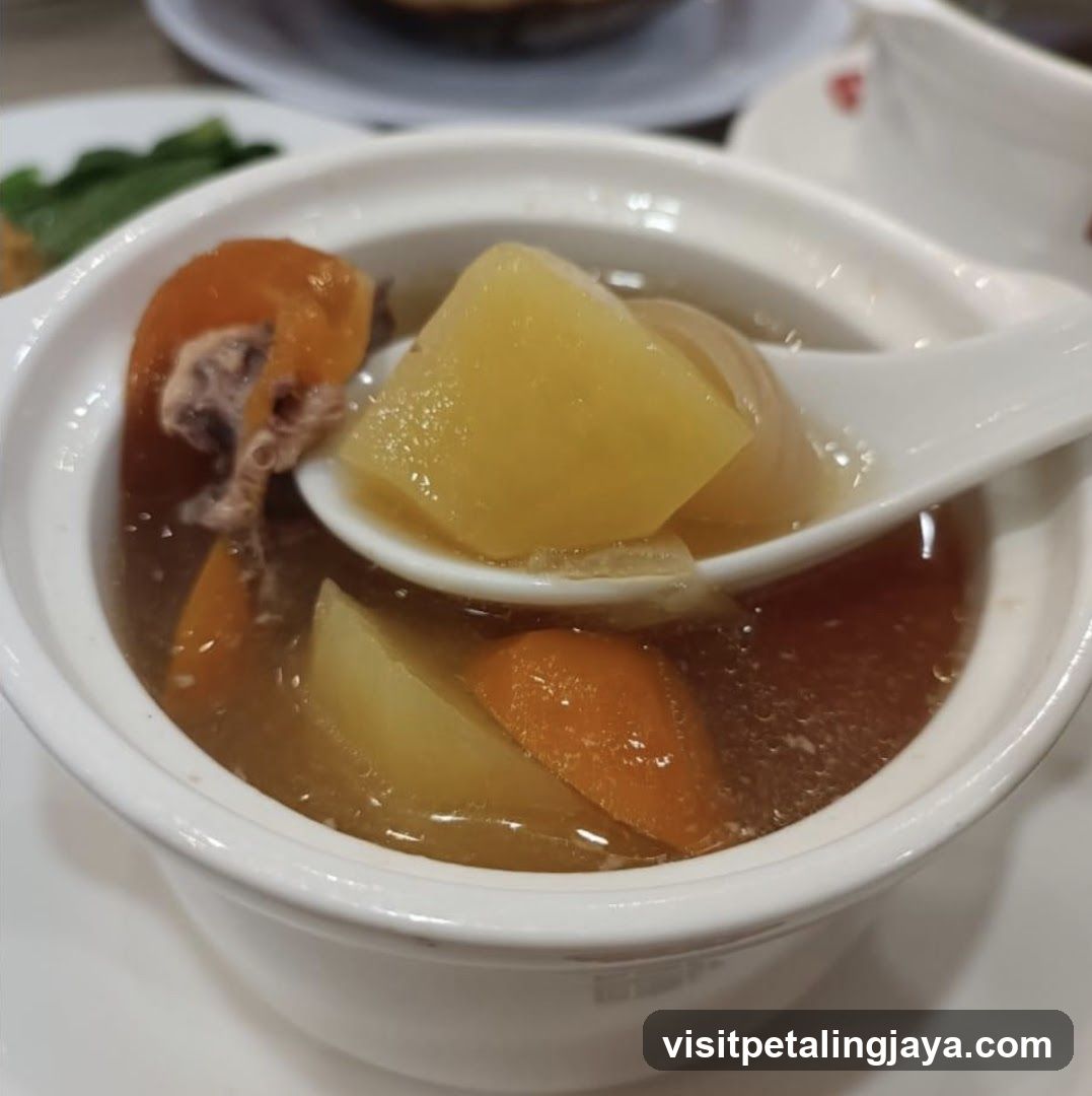 Soup with Potatoes and Carrots