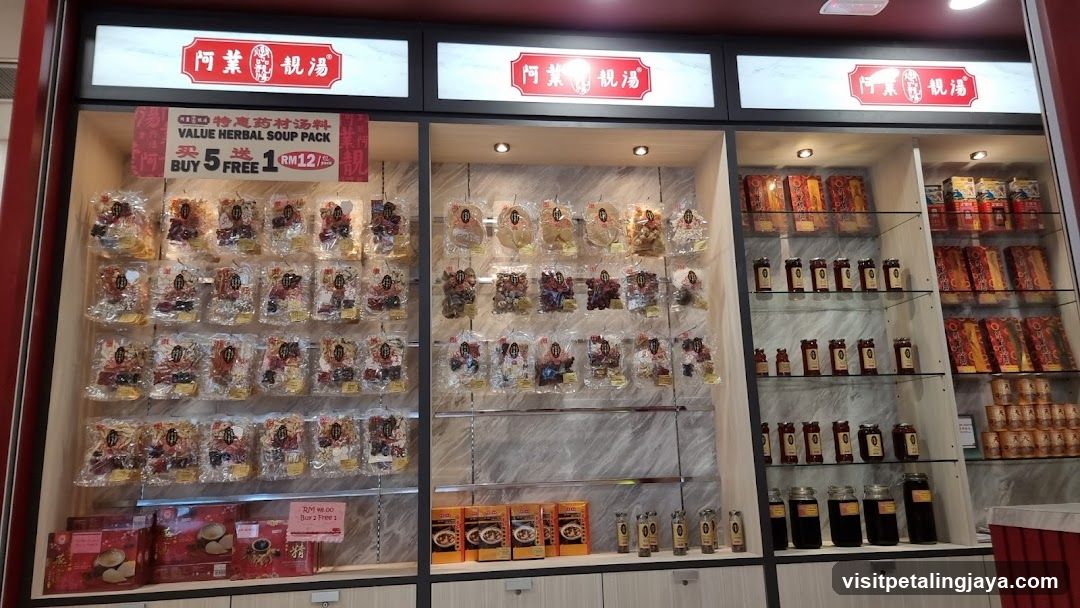 Herbal Soup Pack Display