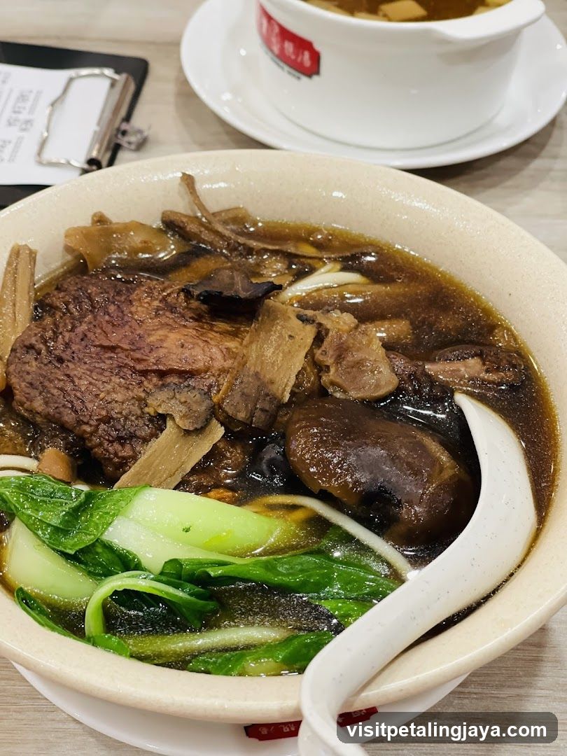 Braised Beef Noodle Bowl