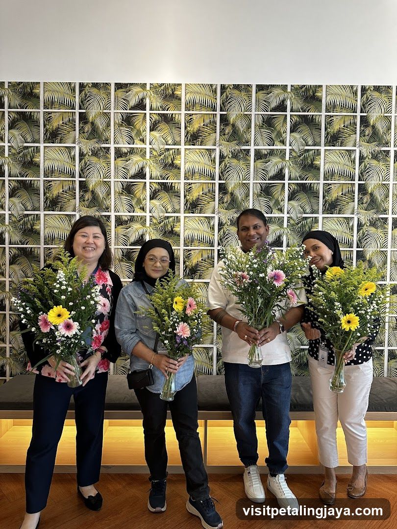 Group with Bouquets