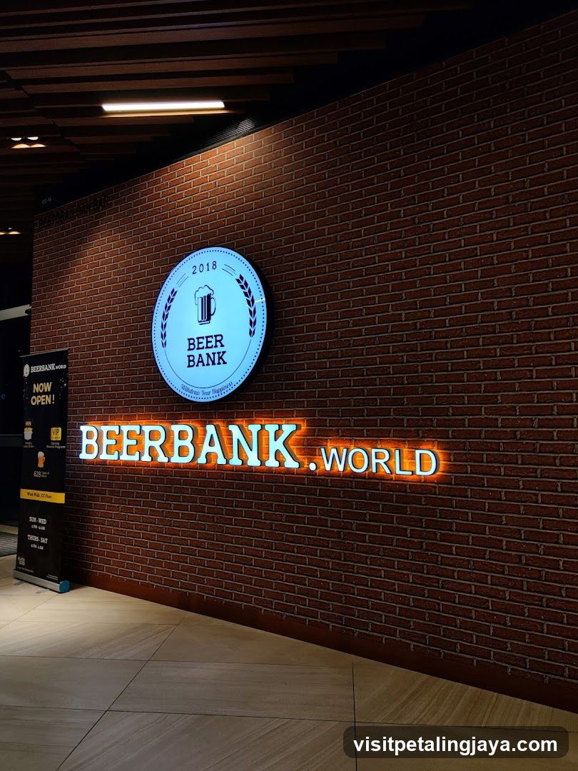 Beerbank World Interior Signage