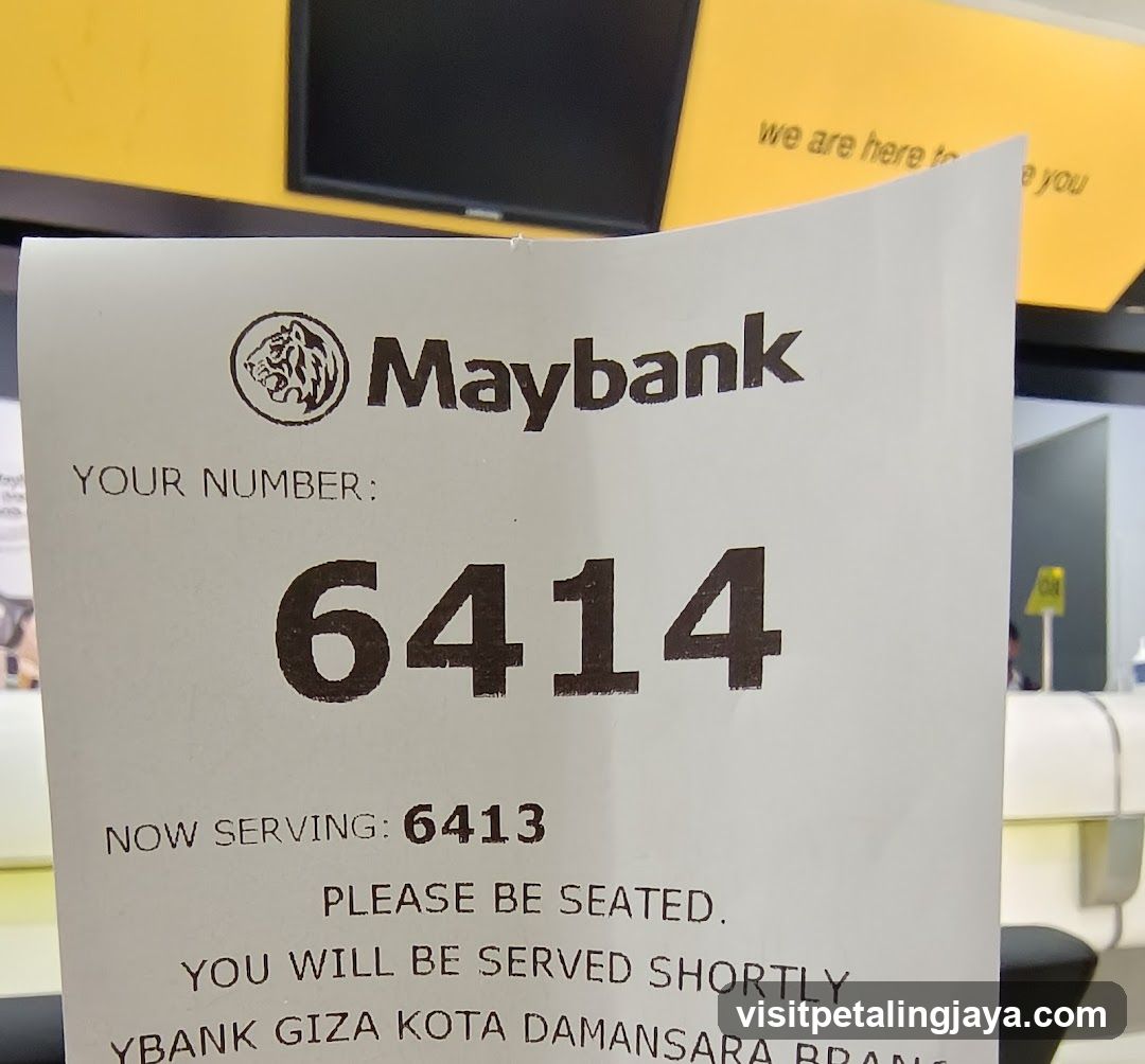 Maybank Queue Number