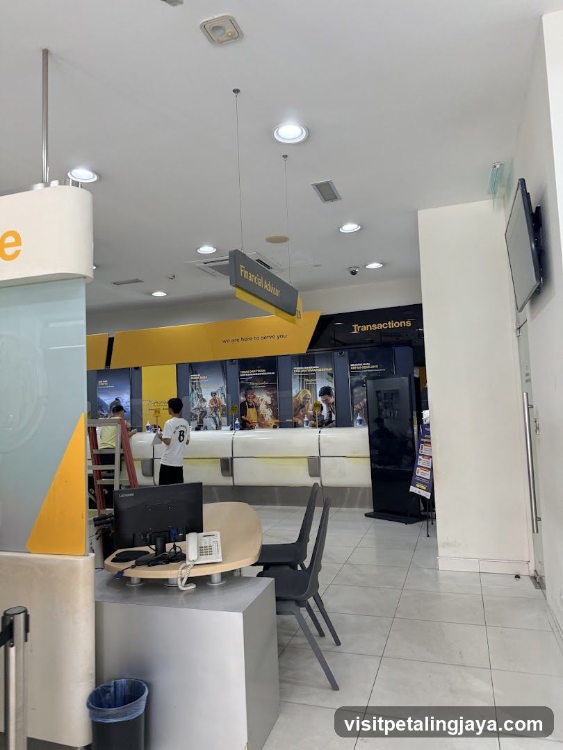 Bank Interior View
