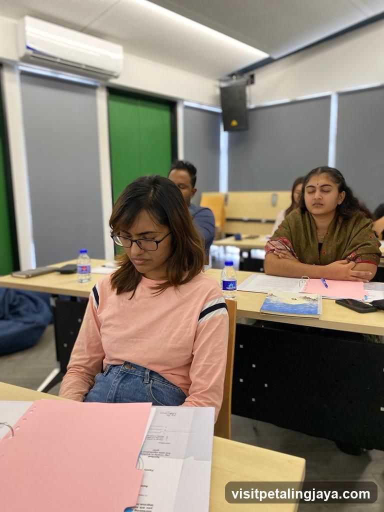 Classroom Setting with Students